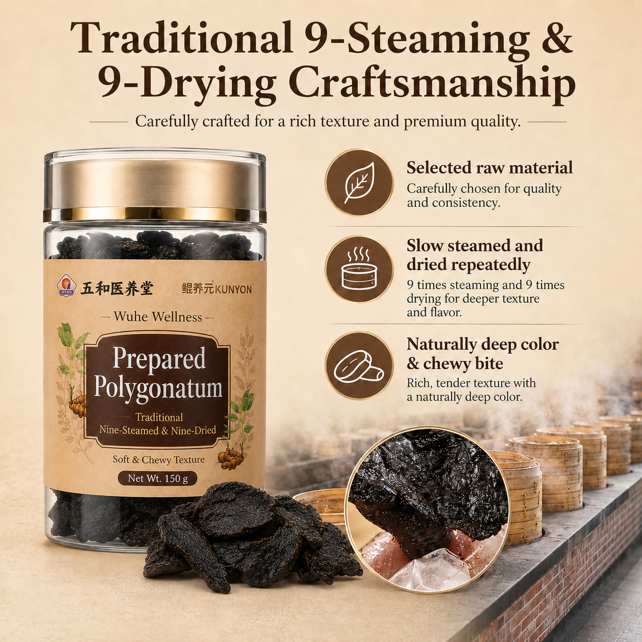 Prepared Polygonatum product detail