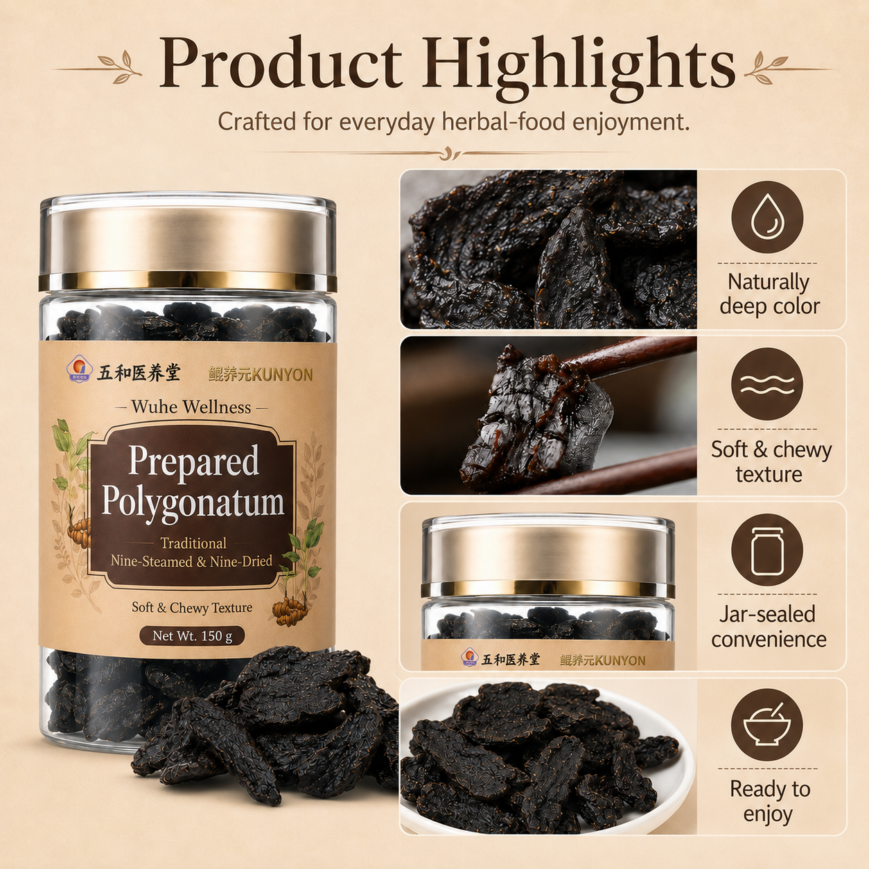 Prepared Polygonatum product detail