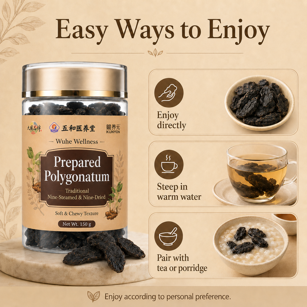 Prepared Polygonatum product detail