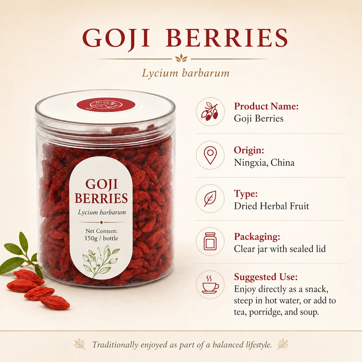 Goji Berries product detail