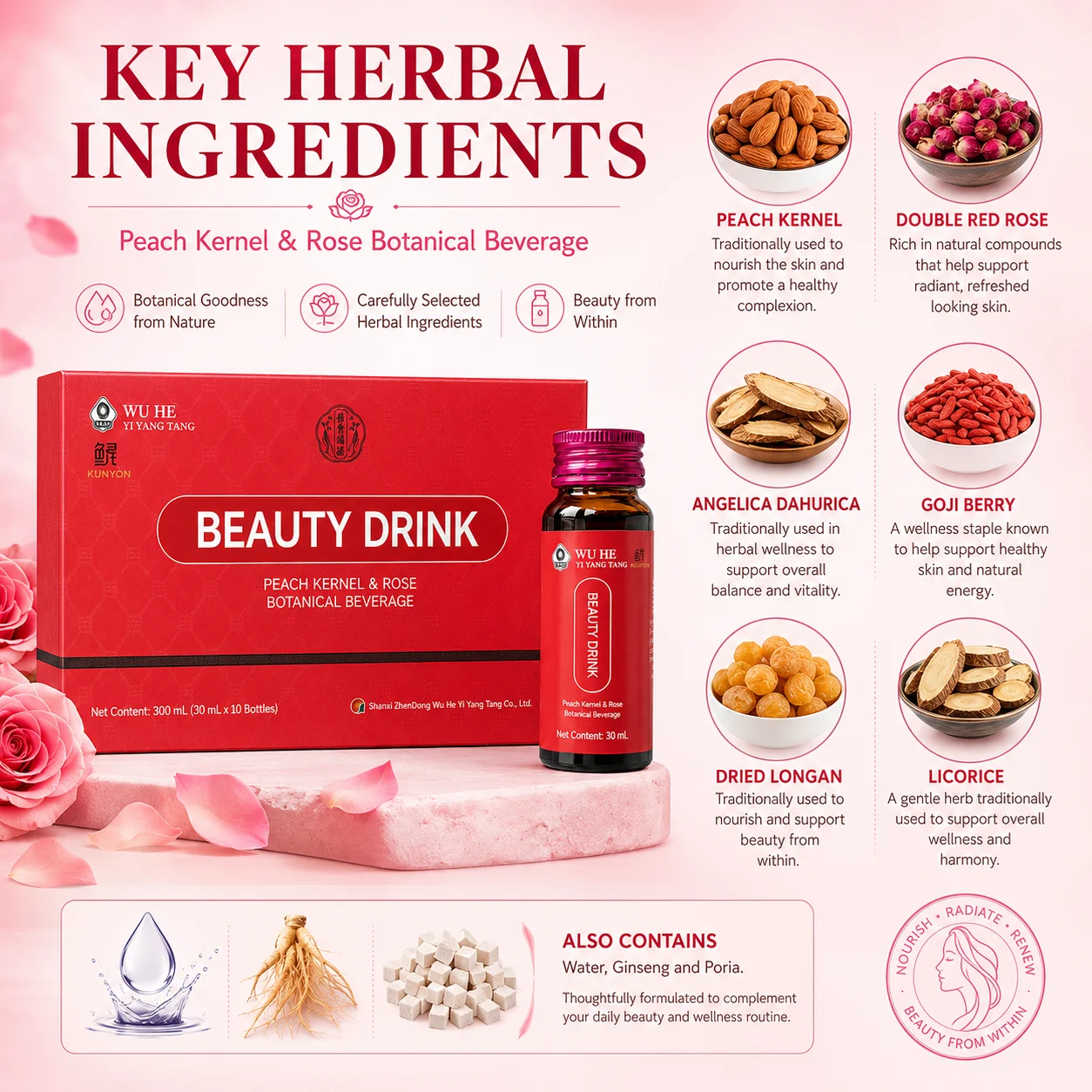 Beauty Botanical Drink product detail