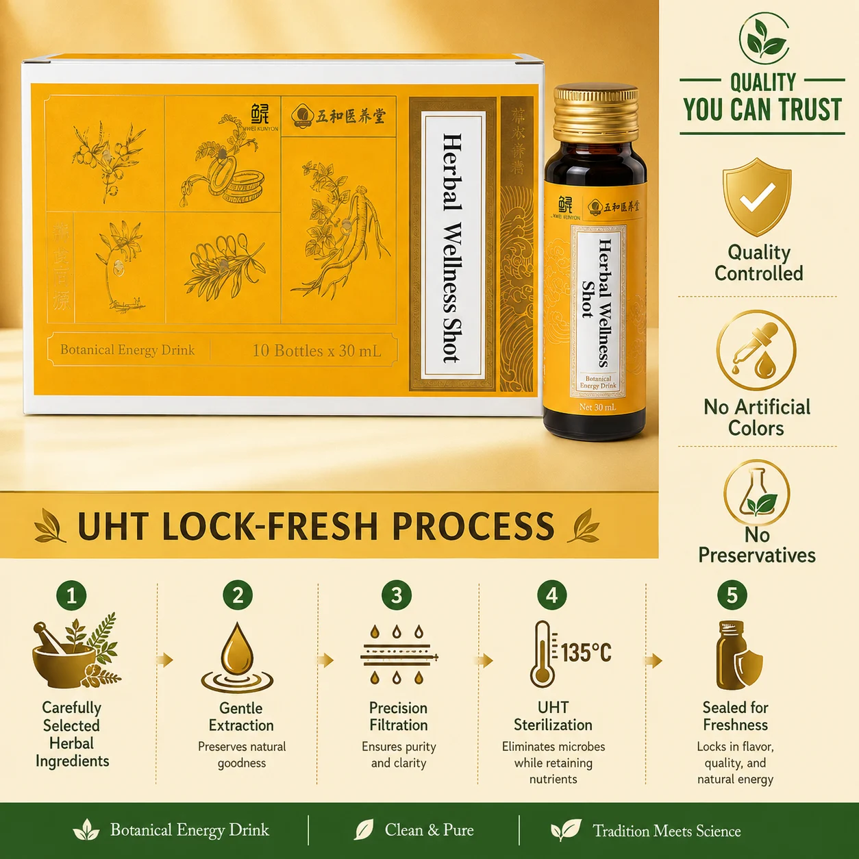 Men's Herbal Health Drink, a herbal energy drink with carefully selected herbal ingredients, for daily health support. product detail