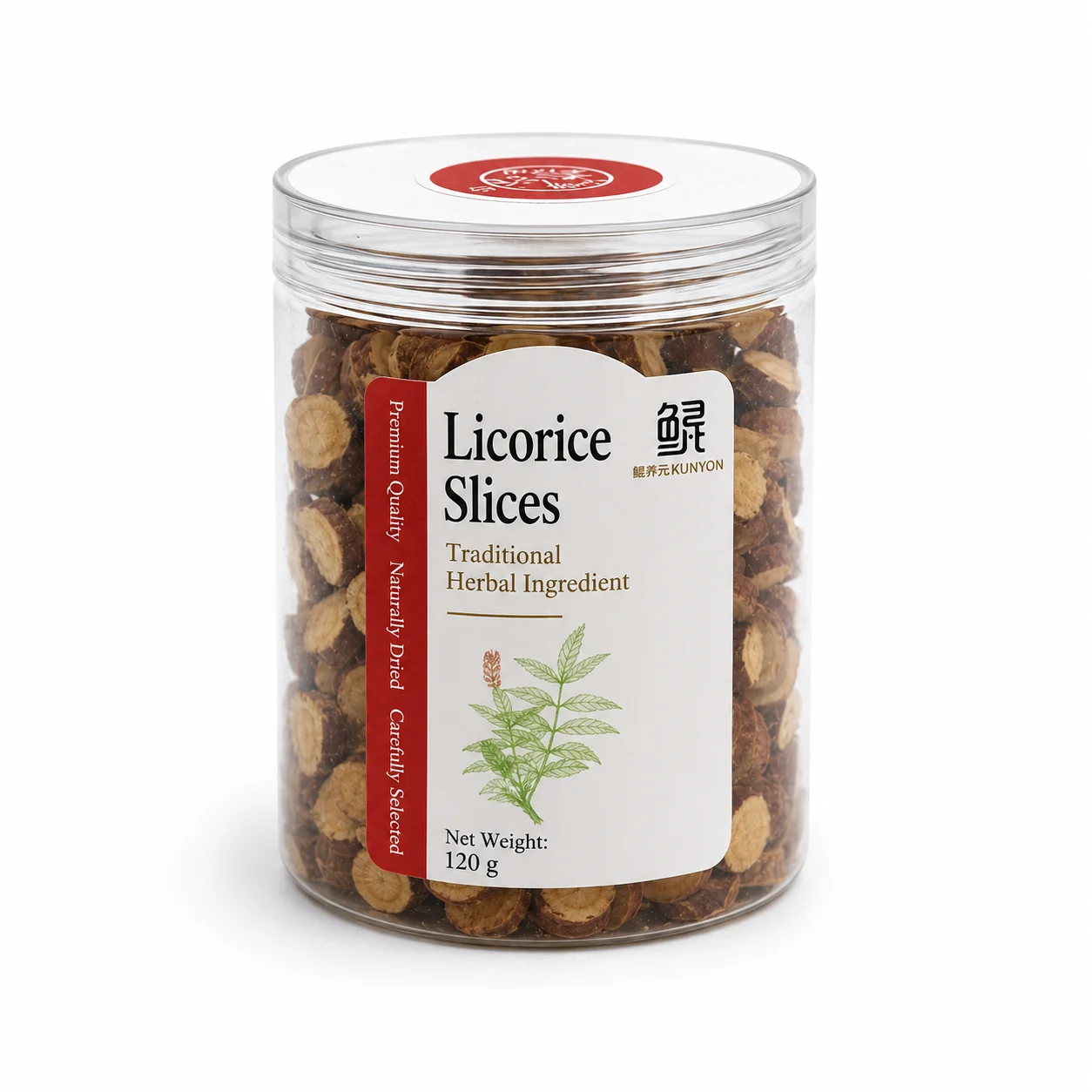 Premium Dried Licorice Root Slices