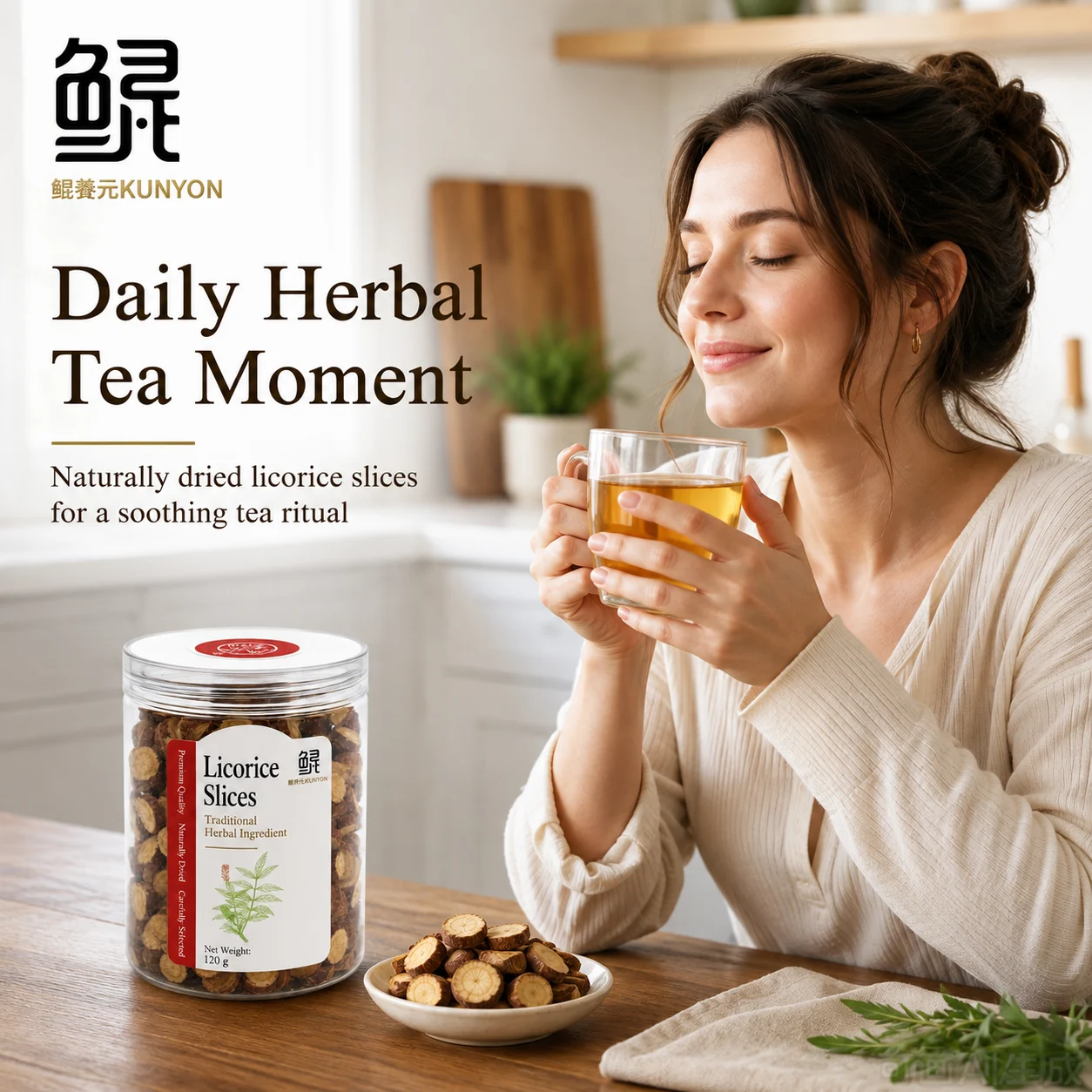 Premium Dried Licorice Root Slices product detail