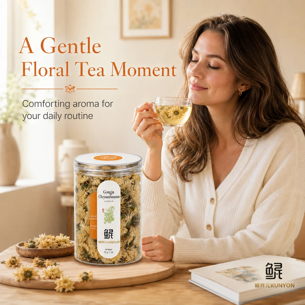 Premium Gongju Chrysanthemum Flower Tea product detail