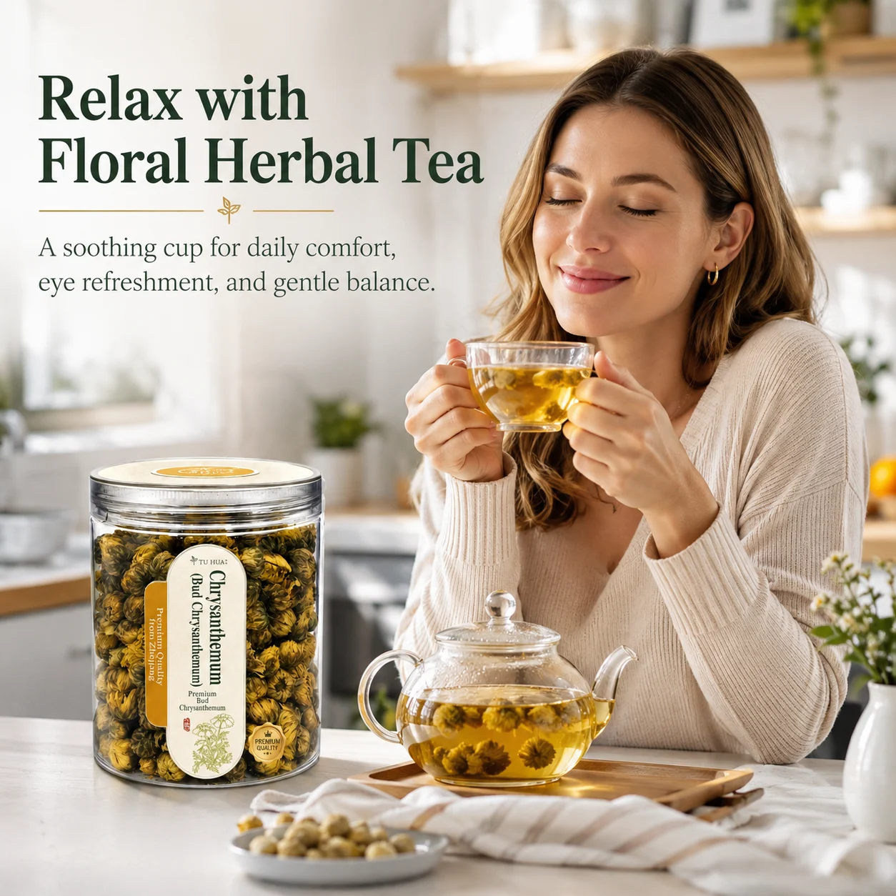 Selected Zhejiang Chrysanthemum Flower Buds product detail