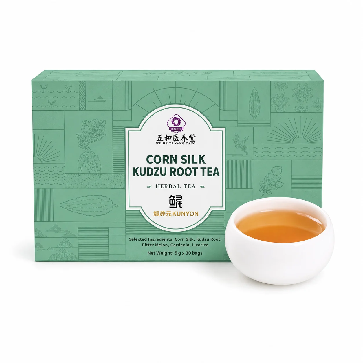 Corn Silk Kudzu Root Tea
