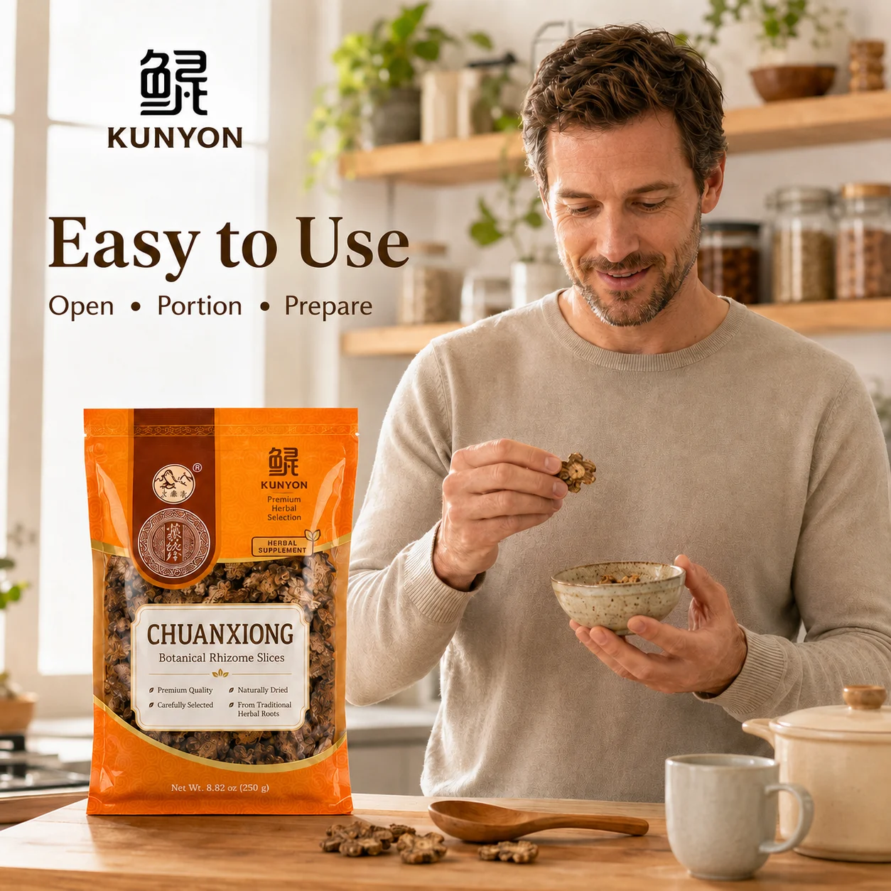 Chuanxiong Botanical Rhizome Slices product detail