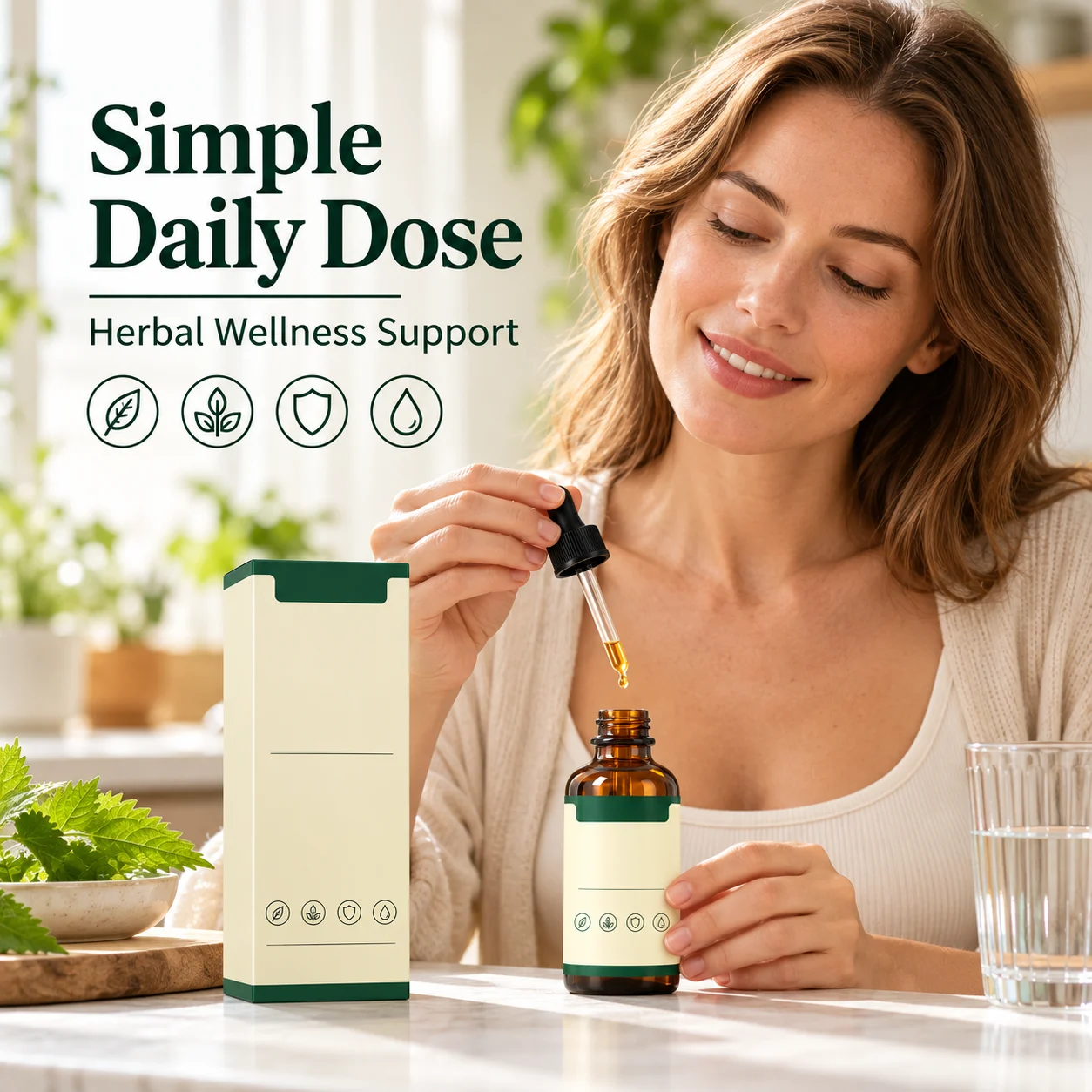 Lymphatic Support Herbal Liquid Extract 60ml, Natural Daily Wellness Drops, OEM ODM Private Label Dietary Supplement product detail