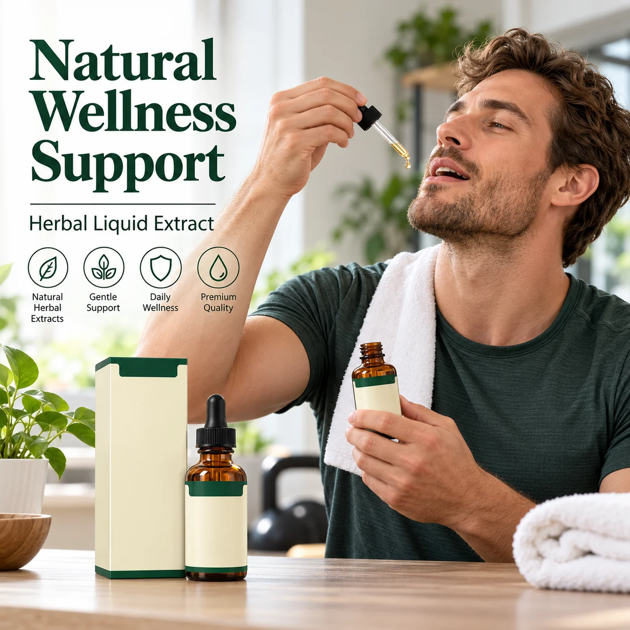 Lymphatic Support Herbal Liquid Extract 60ml, Natural Daily Wellness Drops, OEM ODM Private Label Dietary Supplement product detail
