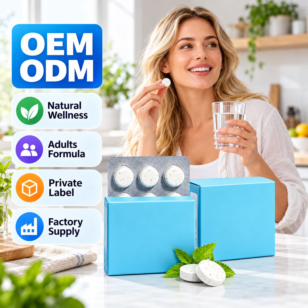 Adult Formula Natural Wellness Effervescent Tablets product detail