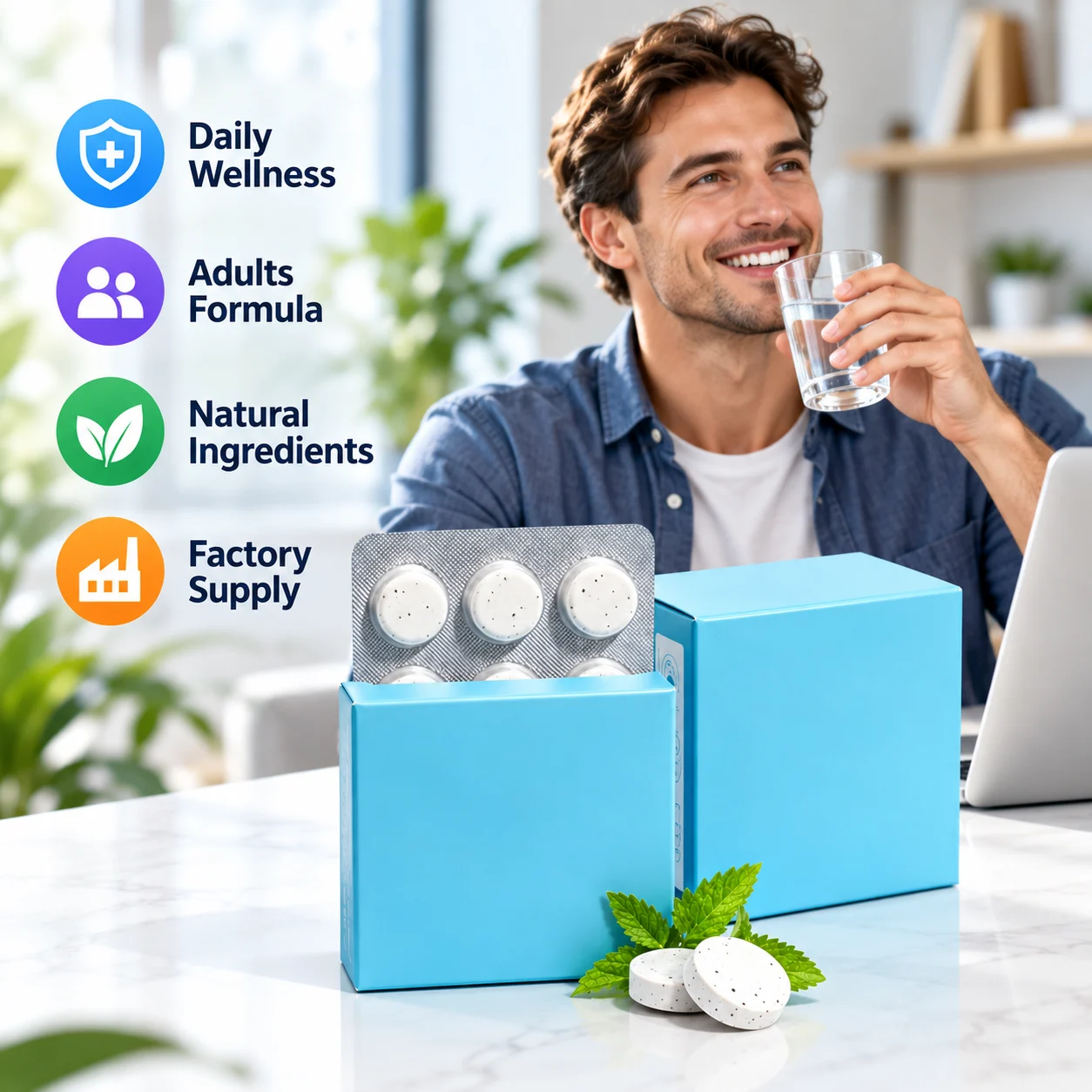 Adult Formula Natural Wellness Effervescent Tablets product detail