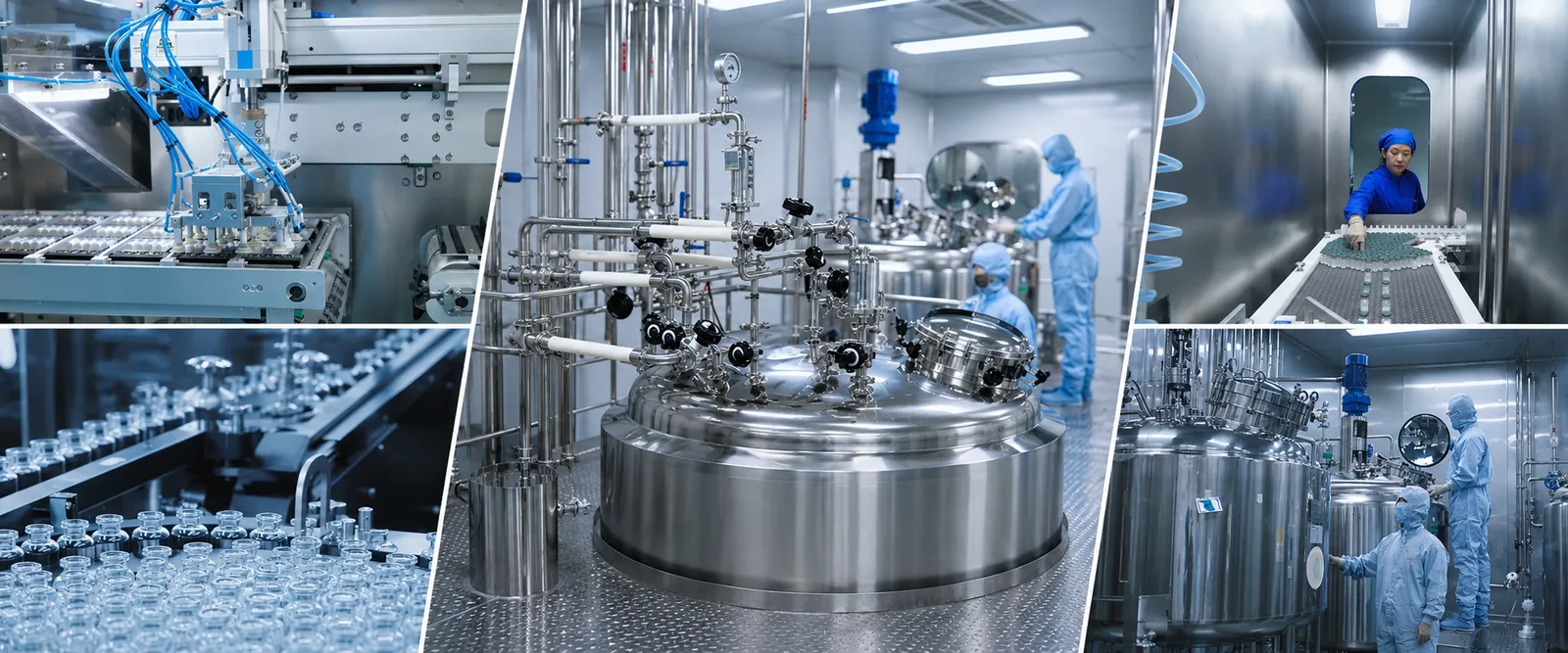 Automated supplement production line