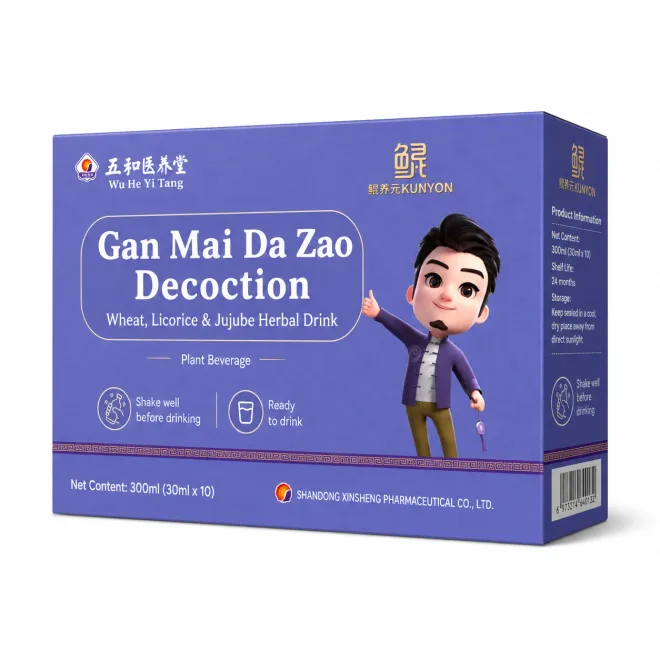 English Name: Gan Mai Da Zao Decoction
