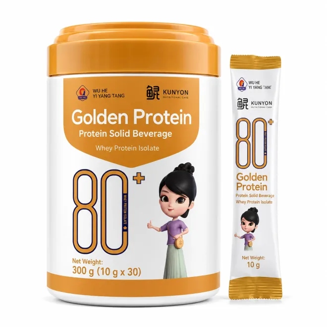 Golden Protein Whey Protein Isolate | Premium Protein Solid Beverage