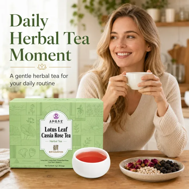 Lotus Leaf Cassia Rose Tea