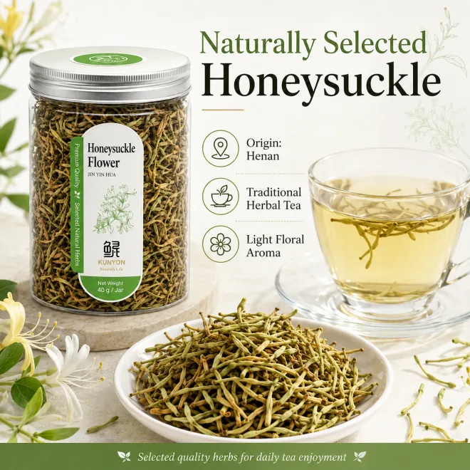 Selected Jin Yin Hua Dried Herbal Flower Tea