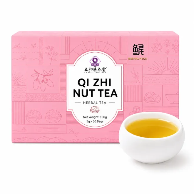 Qi Zhi Nut Tea Herbal Tea Bags