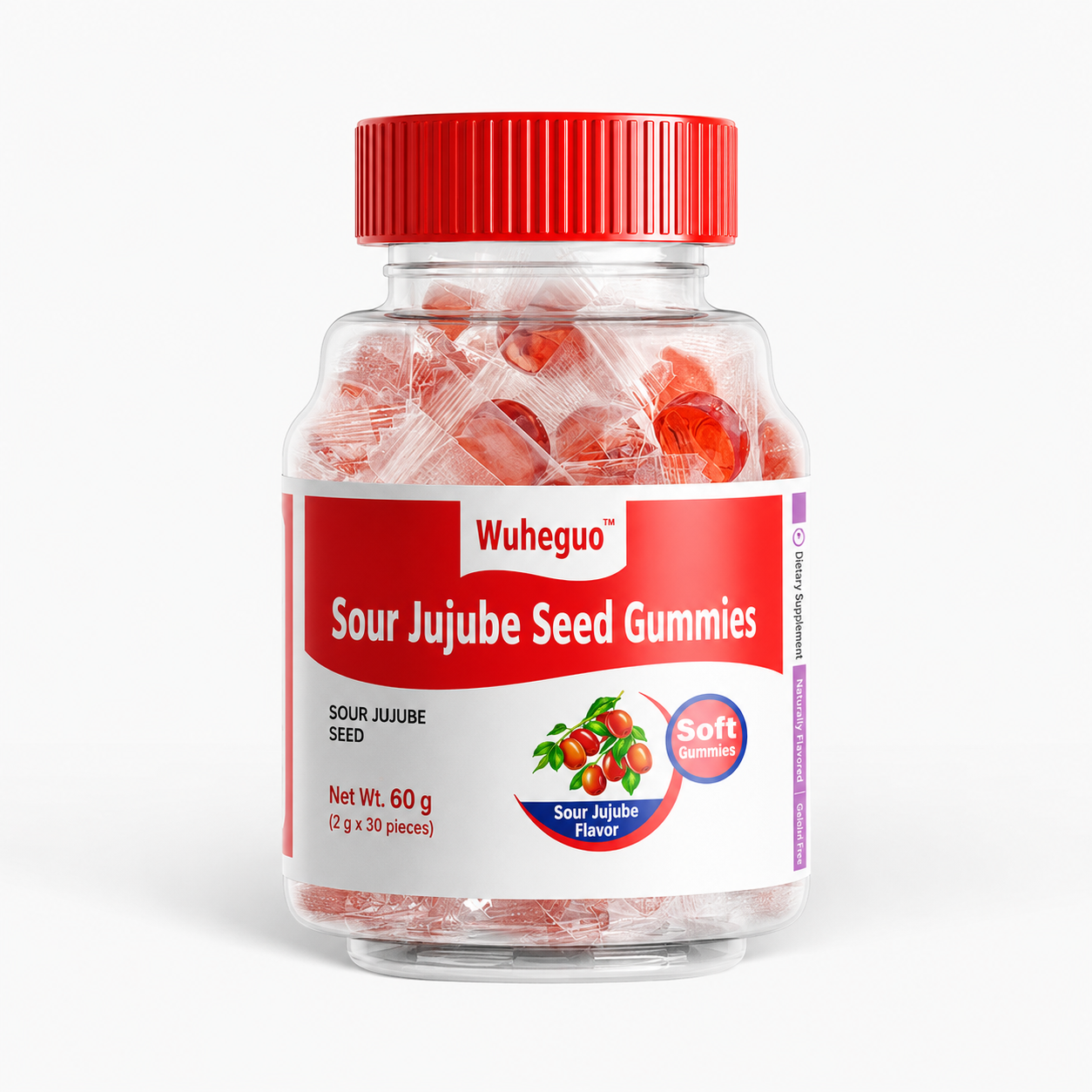 Sour Jujube Seed Gummies